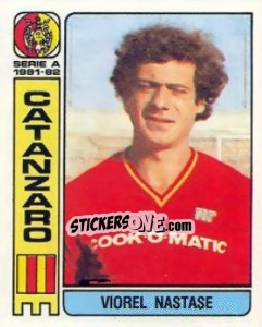 Sticker Viorel Nastase - Calciatori 1981-1982 - Panini
