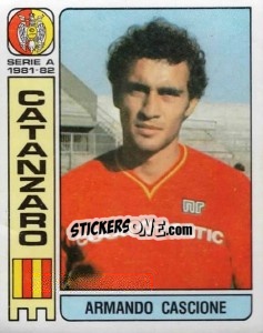 Cromo Armando Cascione - Calciatori 1981-1982 - Panini