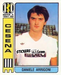 Sticker Daniele Arrigoni - Calciatori 1981-1982 n. 99 - Panini