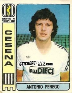 Sticker Antonio Perego - Calciatori 1981-1982 n. 100 - Panini