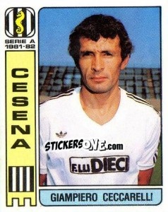 Cromo Giampiero Ceccarelli - Calciatori 1981-1982 - Panini