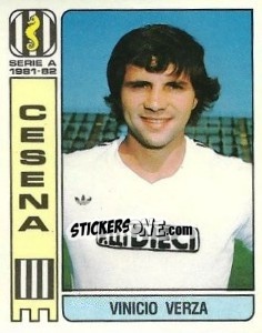 Sticker Vinicio Verza - Calciatori 1981-1982 n. 103 - Panini