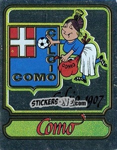 Sticker Scudetto - Calciatori 1981-1982 n. 115 - Panini