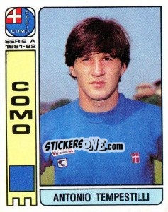 Figurina Antonio Tempestilli - Calciatori 1981-1982 - Panini