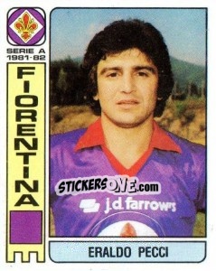 Figurina Eraldo Pecci - Calciatori 1981-1982 - Panini
