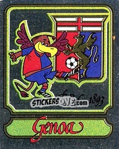 Sticker Scudetto - Calciatori 1981-1982 n. 153 - Panini