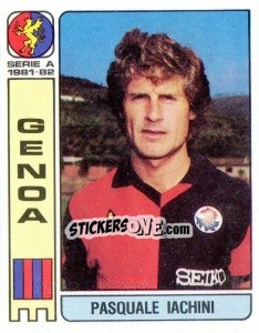 Sticker Pasquale Iachini - Calciatori 1981-1982 - Panini