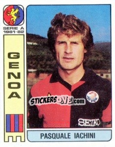 Cromo Pasquale Iachini - Calciatori 1981-1982 n. 161 - Panini