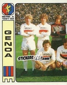 Cromo Squadra - Calciatori 1981-1982 - Panini