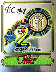 Sticker Scudetto - Calciatori 1981-1982 n. 172 - Panini