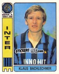 Sticker Klaus Bachlechner - Calciatori 1981-1982 n. 177 - Panini