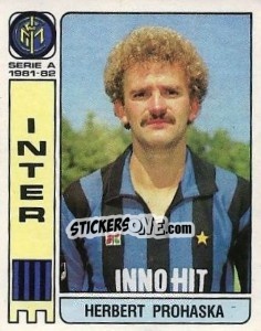Sticker Herbert Prohaska - Calciatori 1981-1982 n. 179 - Panini