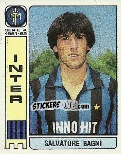 Sticker Salvatore Bagni - Calciatori 1981-1982 - Panini
