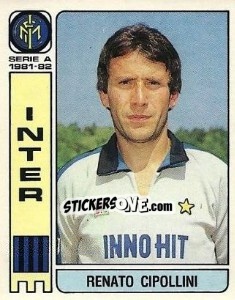Sticker Renato Cipollini - Calciatori 1981-1982 n. 186 - Panini