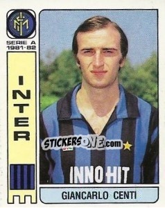 Sticker Giancarlo Centi - Calciatori 1981-1982 n. 189 - Panini