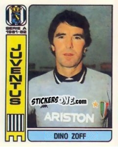 Sticker Dino Zoff - Calciatori 1981-1982 n. 192 - Panini