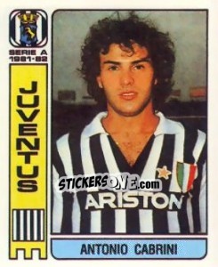 Sticker Antonio Cabrini - Calciatori 1981-1982 n. 194 - Panini