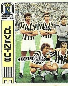 Figurina Squadra - Calciatori 1981-1982 - Panini