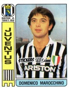 Figurina Domenico Marocchino - Calciatori 1981-1982 n. 202 - Panini