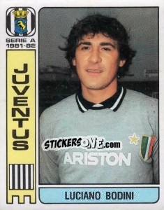 Sticker Luciano Bodini - Calciatori 1981-1982 n. 205 - Panini