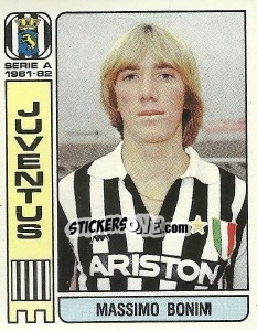 Sticker Massimo Bonini - Calciatori 1981-1982 n. 207 - Panini