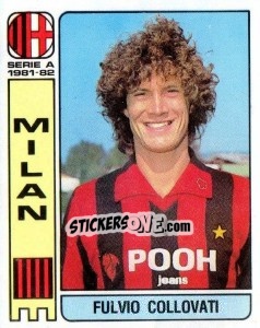Sticker Fulvio Collovati - Calciatori 1981-1982 n. 215 - Panini