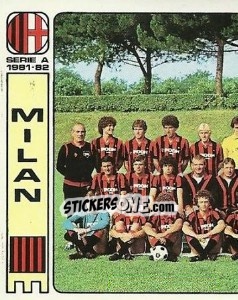 Figurina Squadra - Calciatori 1981-1982 - Panini