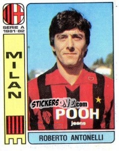 Sticker Roberto Antonelli - Calciatori 1981-1982 - Panini
