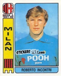 Sticker Roberto Incontri - Calciatori 1981-1982 - Panini