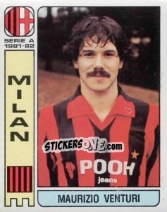 Sticker Maurizio Venturi - Calciatori 1981-1982 - Panini