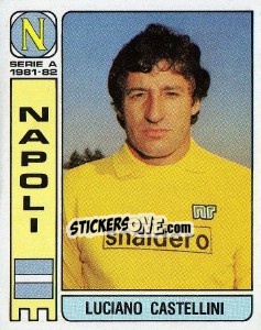 Cromo Luciano Castellini - Calciatori 1981-1982 - Panini