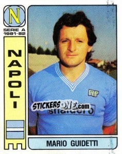 Sticker Mario Guidetti - Calciatori 1981-1982 n. 235 - Panini
