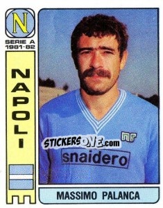 Sticker Massimo Palanca - Calciatori 1981-1982 - Panini