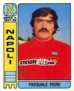 Cromo Pasquale Fiore - Calciatori 1981-1982 - Panini