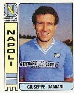 Sticker Giuseppe Damiani - Calciatori 1981-1982 n. 246 - Panini