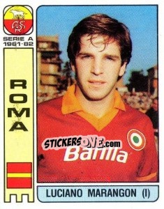 Figurina Luciano Marangon - Calciatori 1981-1982 - Panini