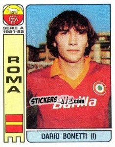 Sticker Dario Bonetti - Calciatori 1981-1982 - Panini