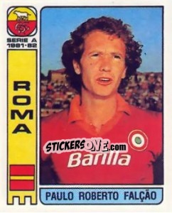 Sticker Paulo Roberto Falção - Calciatori 1981-1982 - Panini