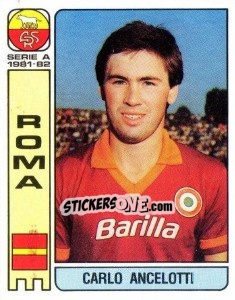 Sticker Carlo Ancelotti - Calciatori 1981-1982 n. 256 - Panini