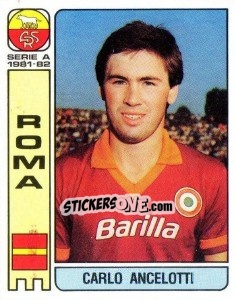 Cromo Carlo Ancelotti - Calciatori 1981-1982 - Panini