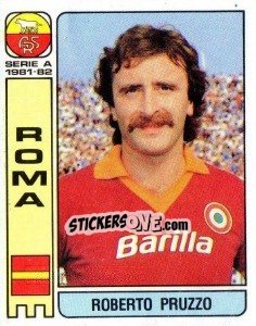 Sticker Roberto Pruzzo - Calciatori 1981-1982 n. 260 - Panini