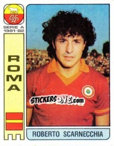 Sticker Roberto Scarnecchia - Calciatori 1981-1982 n. 265 - Panini