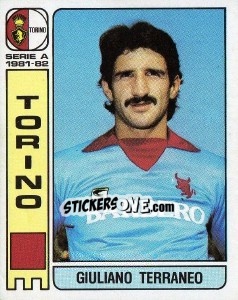 Cromo Giuliano Terraneo - Calciatori 1981-1982 - Panini