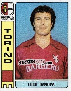 Sticker Luigi Danova - Calciatori 1981-1982 n. 272 - Panini