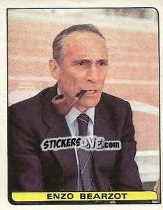 Sticker Enzo Bearzot - Calciatori 1981-1982 n. 287 - Panini