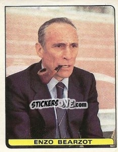 Figurina Enzo Bearzot - Calciatori 1981-1982 - Panini