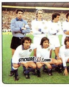 Sticker Squadra Italia - Calciatori 1981-1982 - Panini