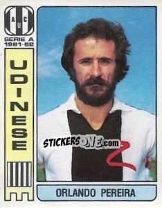 Sticker Orlando Pereira - Calciatori 1981-1982 n. 302 - Panini