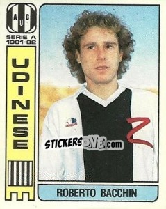 Cromo Roberto Bacchin - Calciatori 1981-1982 n. 306 - Panini