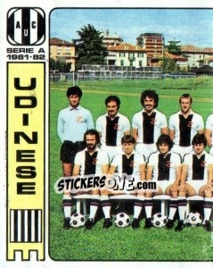 Figurina Squadra - Calciatori 1981-1982 - Panini